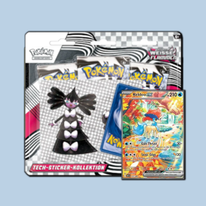 Weiße Flammen Tech Sticker Collection DE